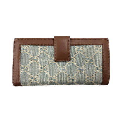 Gucci GG Denim 282411 Brown X Blue