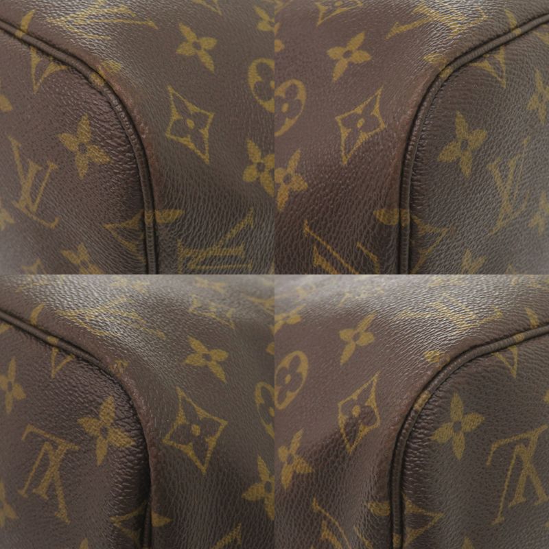 Louis Vuitton Neverfull MM Monogram M40156 Tote Bag LV 0442 Louis Vuitton