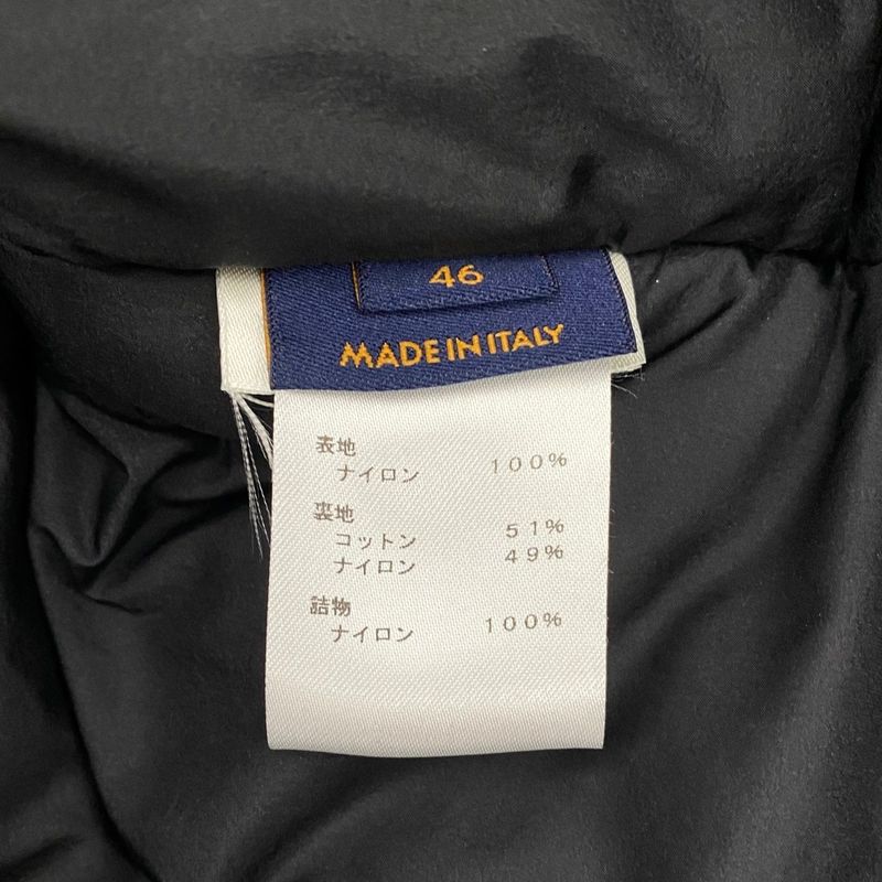 Louis Vuitton Blouson Puffy Jacket Hib30wrwk 46 Size Nylon Splash Monogram