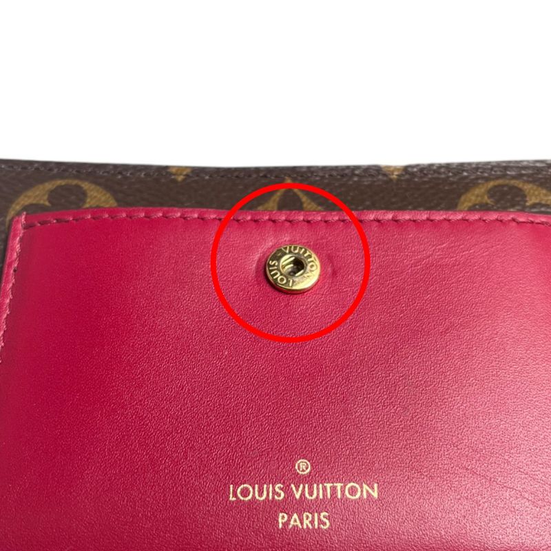 Louis Vuitton M69433 Monogram Portefeuille Juliette Foldable Wallet Louis