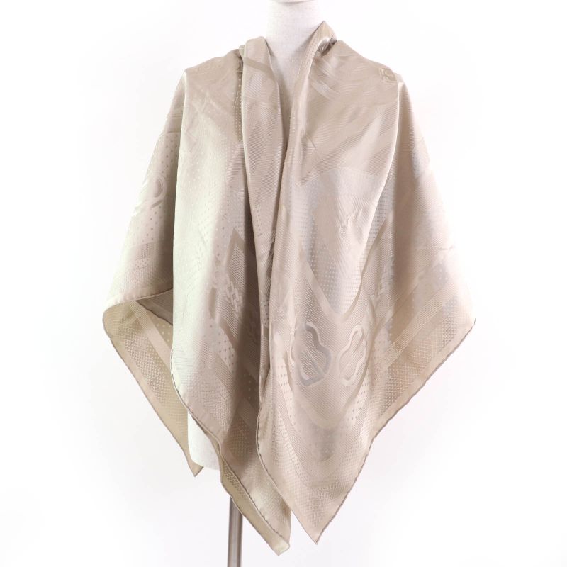 Hermes 2025 Carre Geant 100% Silk Pi/lin Large Shawl/stall Scarf With Box Made