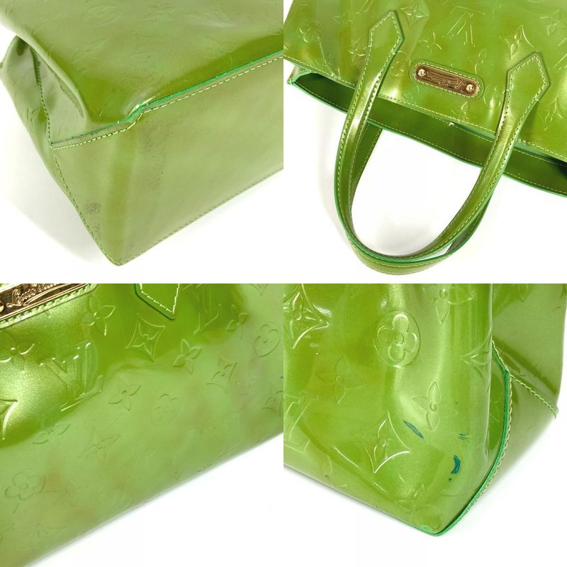 Louis Vuitton Handbag Wilshire Bluebird M93645 Monogram Vernis Canvas Vert