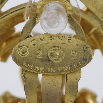 Chanel Gold Plated 29 Ladies 18.7g Earring