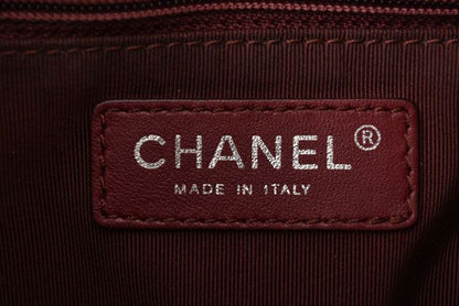 Chanel Chain Shoulder Bag Chanel Saddle Bag Lambskin Matelasse Quilted Bordeaux