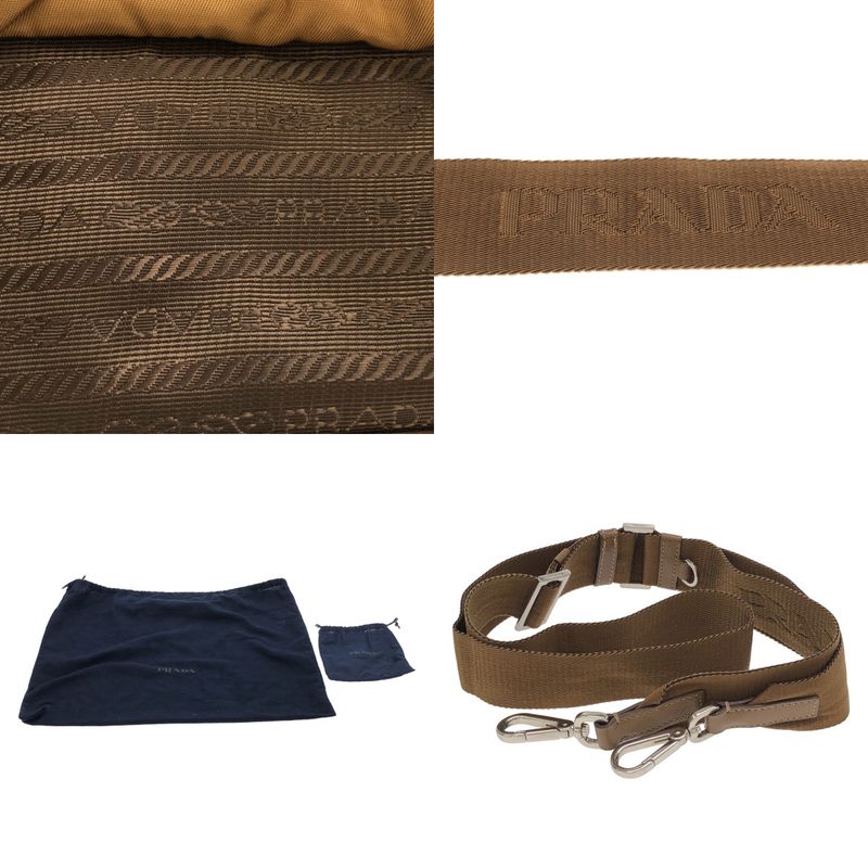 Prada - Re-nylon X Saffiano Leather 2-way Shoulder Tote Bag Fully Lined With