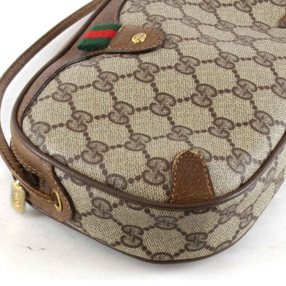 Gucci Old Gucci 8902066 Shoulder Bag GG Supreme Canvas Brown