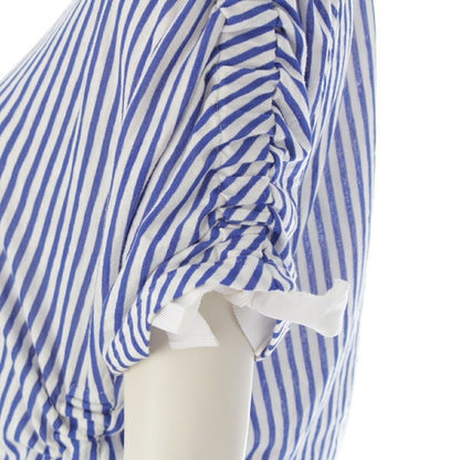 CHANEL Runway Resort La Pausa Striped Dress Blue White 2019 Cruise 36