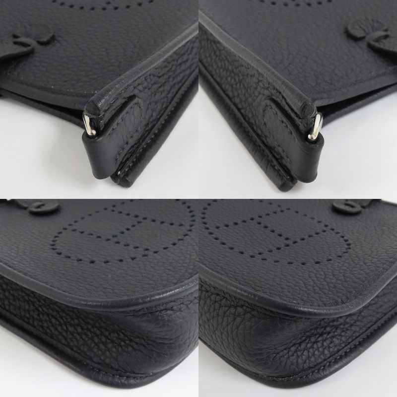 Hermes Evelyne T PM Cavern Blue Sapphire Taurillon Clemence Svhardware