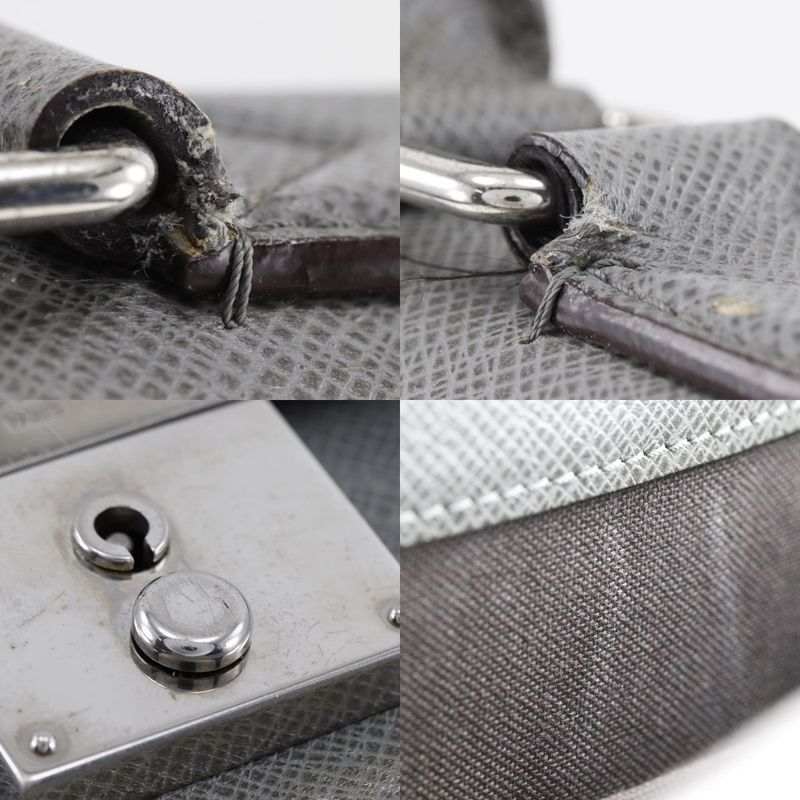 Louis Vuitton Neo Robusto 2 Briefcase M32657 Taiga Glacier Gray Men's Business