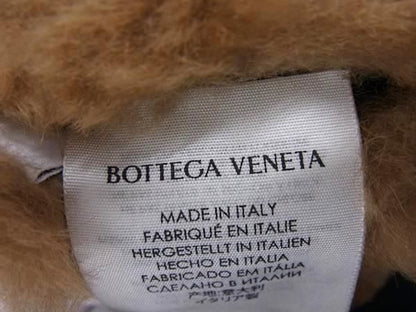 Bottega Veneta 649949 Teddy Lambskin And Cashmere Gloves Size S Brown Fr1670