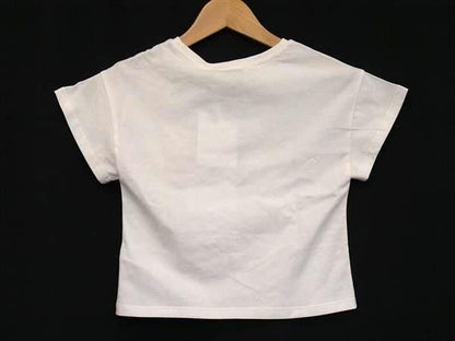 Christian Dior Cotton Sleeve T-shirt Top Size 110 Clothing Kids