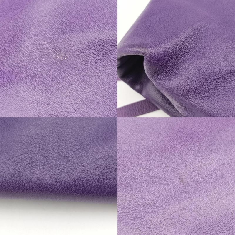 Prada Frenzy Purple Leather Bt097531/o