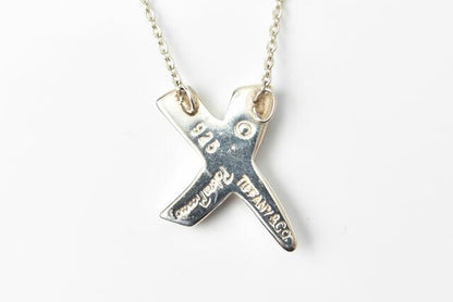 Tiffany & Co Necklace Pendant Silver Tiffany & Co Paloma Picasso Cross Motif