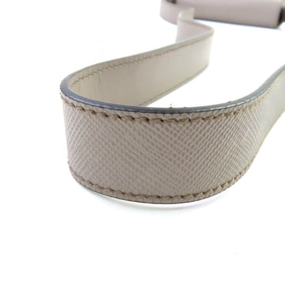 Prada 2vd065 Saffiano Leather Argilla Shoulder Bag With Triangle Logo Plate