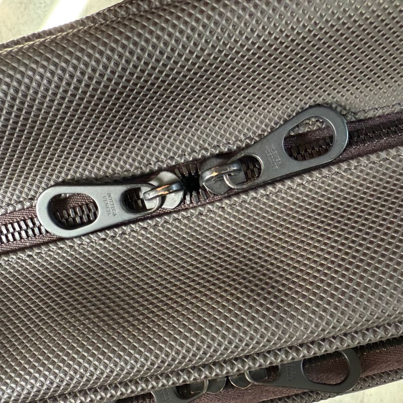 Bottega Veneta Marco Polo Business Bag Briefcase Handbag Dark Brown Men's Bag