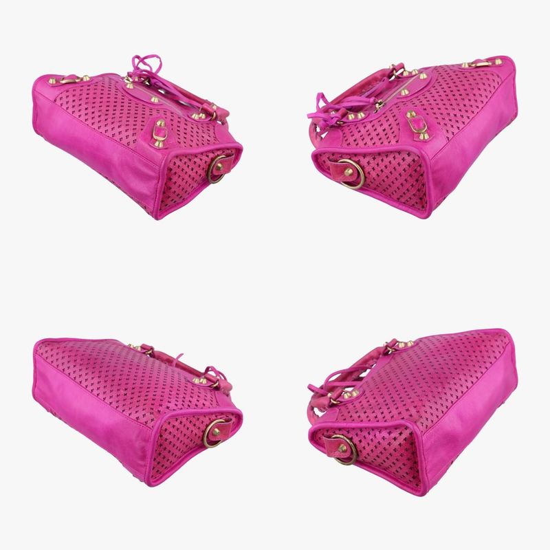 Balenciaga Mini City Pink Crumbskin 3002955260 I1669