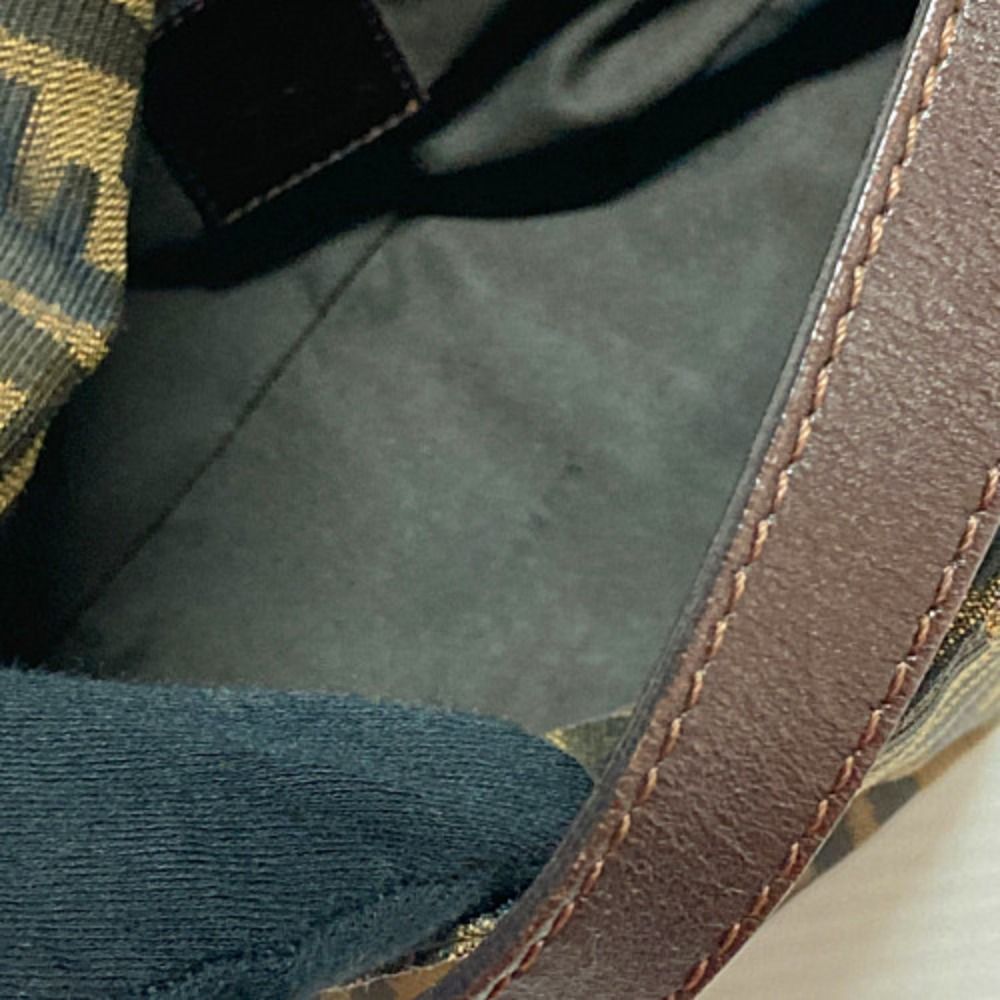 Fendi Zucca Pattern Semi-Shoulder Bag 2831-26725-018