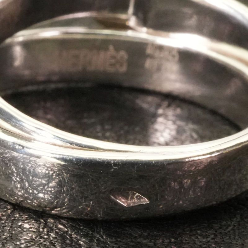 No 11 Hermes Double Belt Combination Ring 24-3709s
