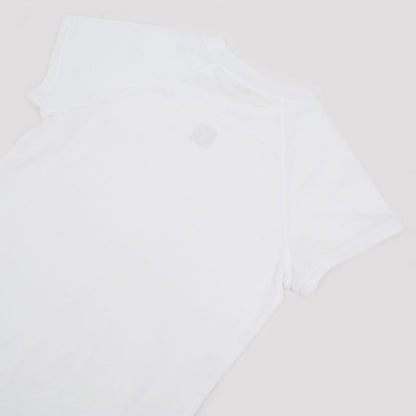 Loewe Short Sleeve Small Fit T-shirt White S Size S359y22x96 Cotton