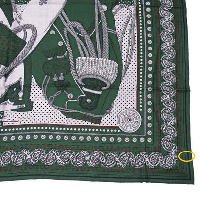 Hermes Carre 140 Scarf Zouaves Et Dragons Cashmere Silk Large Shawl