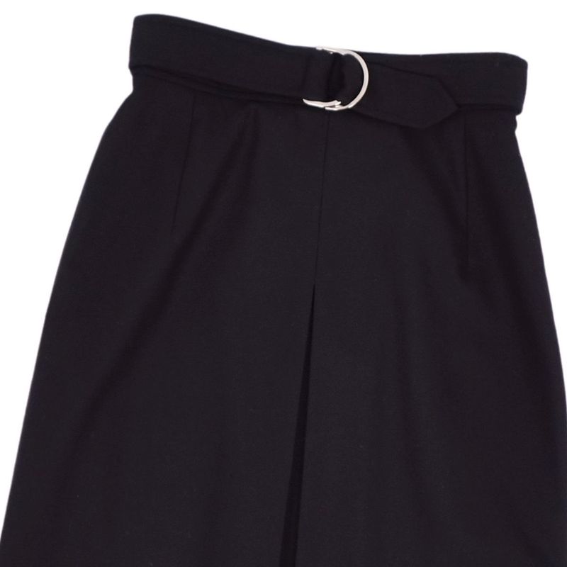 Hermes Skirt 22AW Wool None Fabric Bottoms Rede