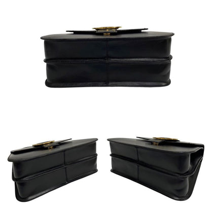 Celine Circle Logo Hardware Calf Leather