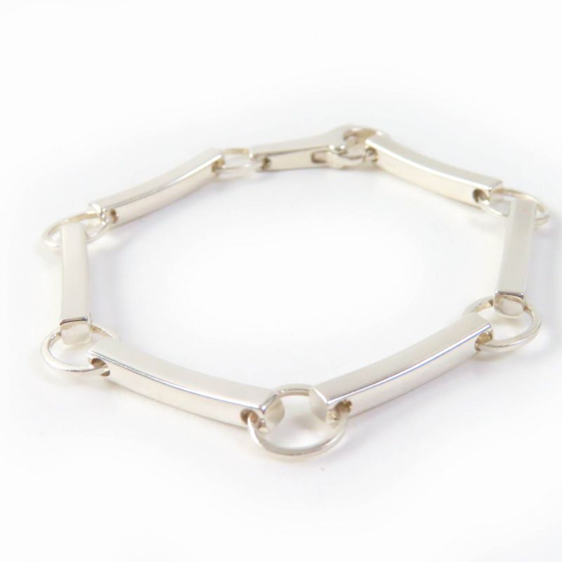 Gucci Ag925 Accessories Bangle Bracelet Silver With Box And