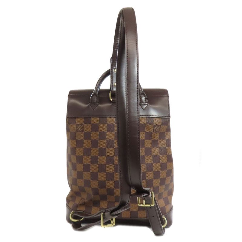 Louis Vuitton N51132 Soho Backpack Daypack Damier Canvas Women
