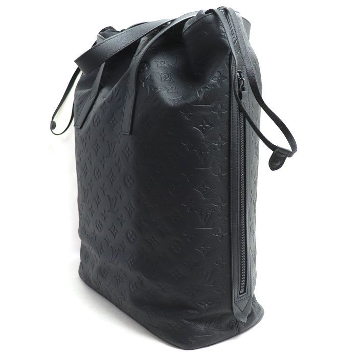 Louis Vuitton Helmet Bag Handbag Monogram Shadow Black M46554 IC Chip Unisex