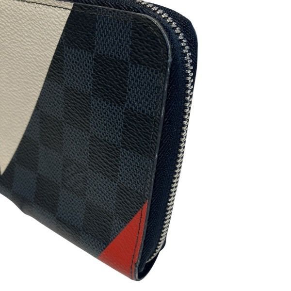 Louis Vuitton Damier 2017 America's Cup N41631 Round Zipper Bifold Wallet For