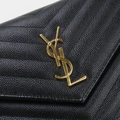 Saint Laurent Envelope Cassandra 393953 Chain Wallet Calf Ladies