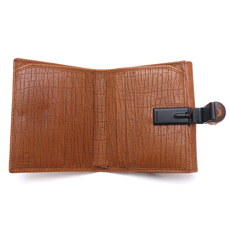 Gucci Bifold Wallet Bamboo