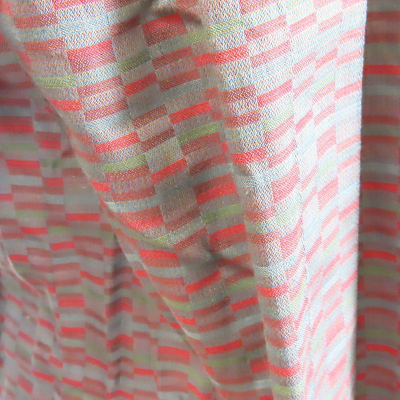 Christian Dior Blouse Long Sleeve Top M - Purple Gray Brown Multicolor Total