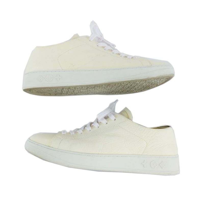 Louis Vuitton Low Cut Sneakers - White Notation 8 Equivalent To