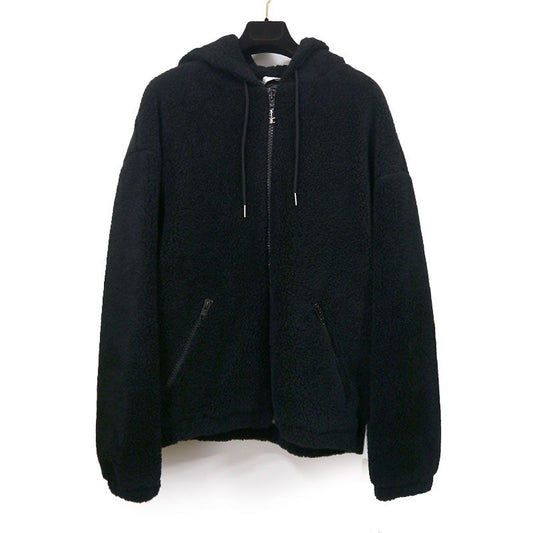 Celine Hood Studded Fleece Jacket 2y906699m Parka