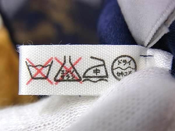 Christian Dior Christian Dior 100% Silk Allover Large Scarf Stole Shawl Navy