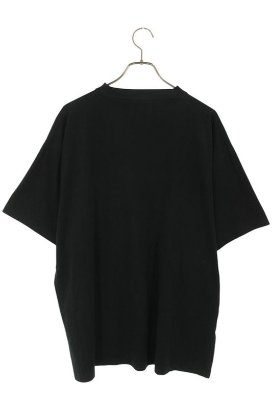 Balenciaga 831305 Tsvq9 Front Logo T-shirt Men 1