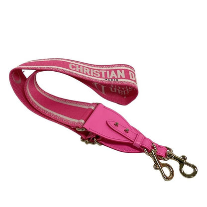 Dior/christian Dior Handbag Lady Dior Medium Bag Beige And Pink And White