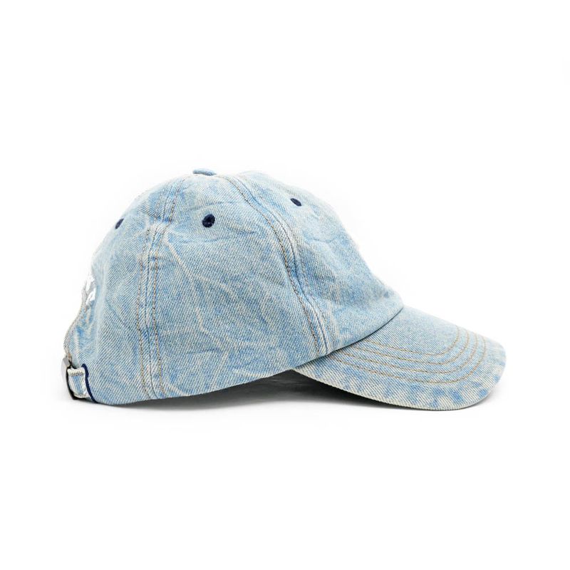Celine Baseball Cap Triomphe Denim S Size Light Blue Apparel Hat Cap
