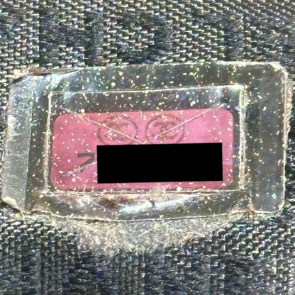 Chanel 02's Vintage Chocolate Bar Stitch Lamb Leather Hand Tote Bag Vintage