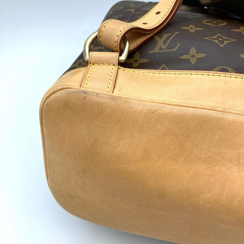 Louis Vuitton Montsouris GM Backpack Monogram Canvas M51135 Brown