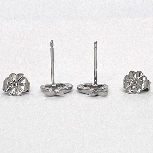 Tiffany & Co Open Heart Earrings Silver Paloma Picasso