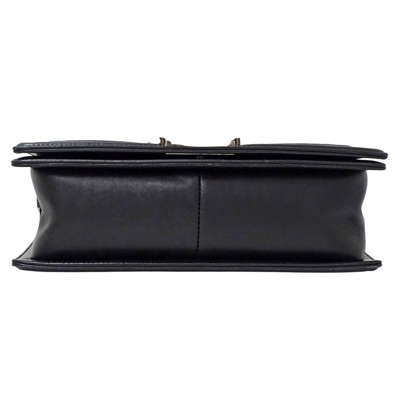 Chanel Bag Boy Chanel Women's Brand Shoulder Bag Tweed Leather Black White