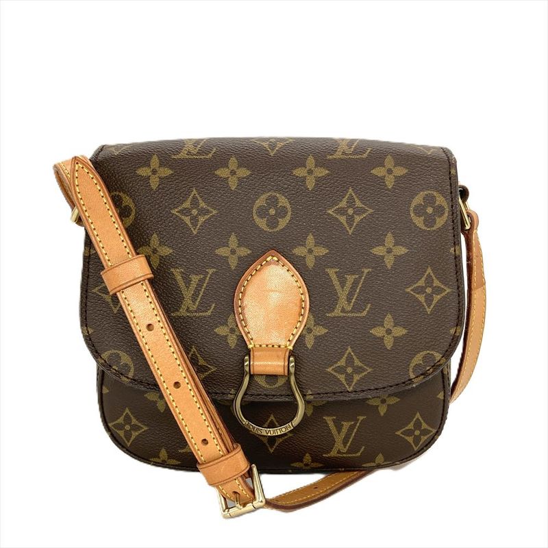 Louis Vuitton Saint-cloud MM Shoulder Bag Monogram Canvas M51243 Lp0970