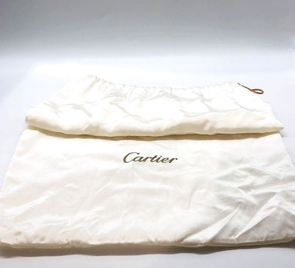 Cartier Mastline Handbag Turnlock Red Leather Ladies Preowned 005787