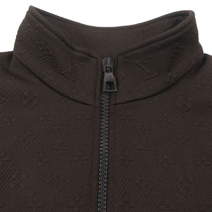  Louis Vuitton 2024 Hjy45w Monogram Logo Plate Zip-through Top Blouson Track