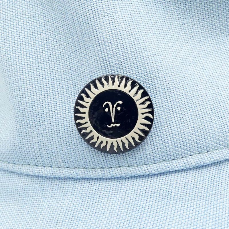 Hermes Hat Frog Hat Light Blue - Light Blue Size 57 Apparel Accessories