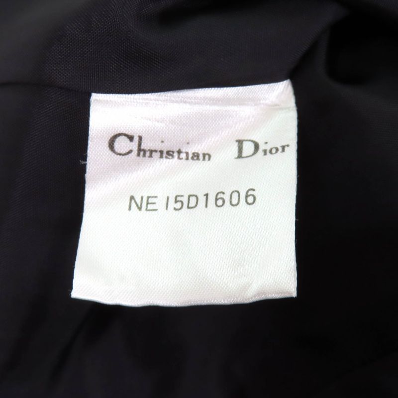 Mademoiselle DIOR Mademoiselle DIOR Vintage 100% Wool Flared Silhouette Long