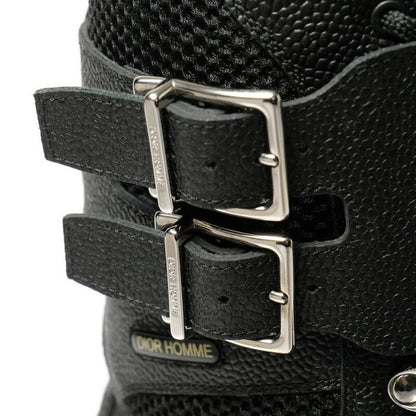 DIOR Sneakers Size 41 High Cut Sneakers Boots Shoes Black Made In Italy