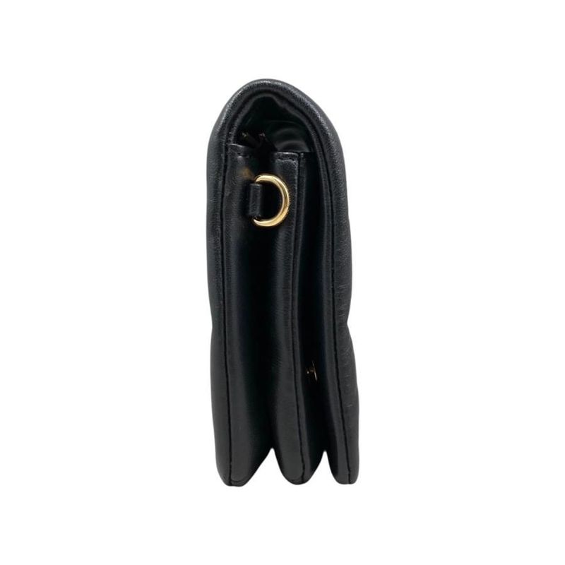 Louis Vuitton Pochette Couss in M82116 Monogram Pattern Lamb Leather Noir Black